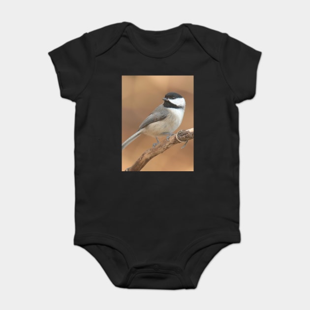 Carolina Chickadee Baby Bodysuit by BirdsnStuff